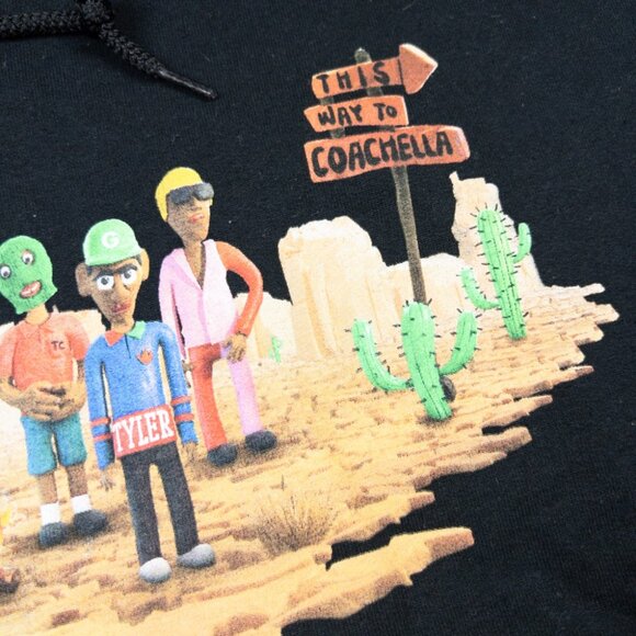 Tyler The Creator Coachella Hoodie Men Large Claymation Amex Exclusive Golf 2024 - Picture 7 of 12